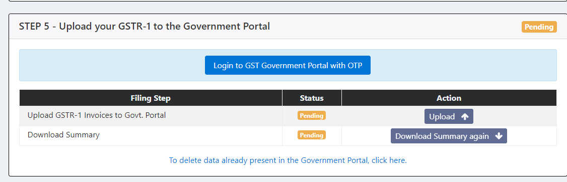 Login to the GST Portal through GSTZen